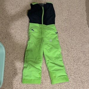 Spyder Kids Lime Green Overalls